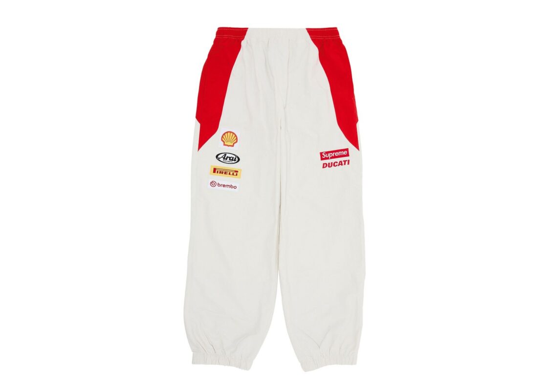 Supreme Ducati Track Pant Light Grey