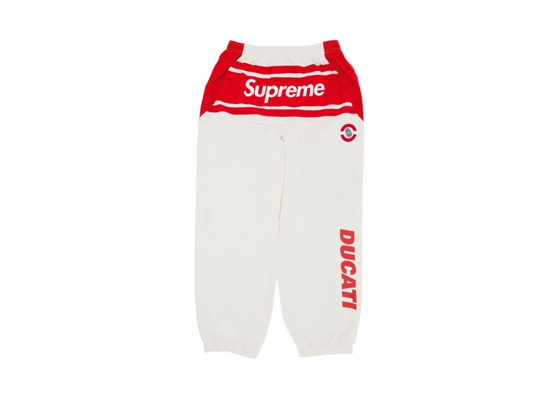 Supreme Ducati Track Pant Light Grey 2