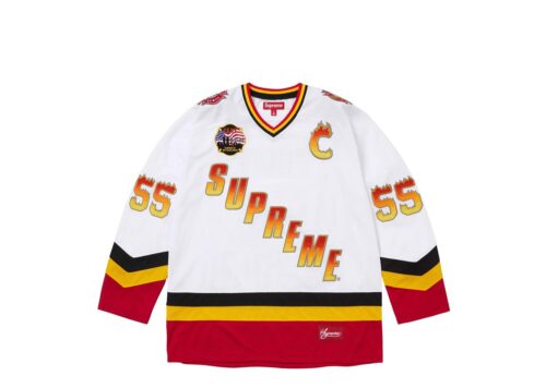 Supreme FDNY Hockey Jersey White - White - 1