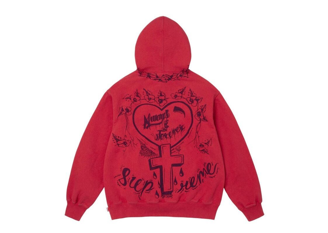 Supreme Forever Hooded Sweatshirt ‘Red’