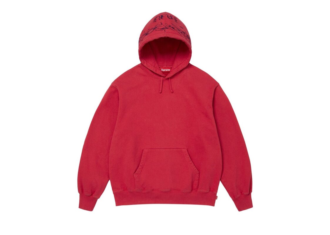Supreme Forever Hooded Sweatshirt ‘Red’ 2