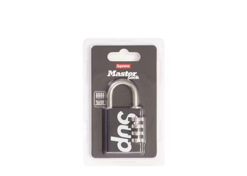 Supreme Masterlock Numeric Lock Black - Black - 1