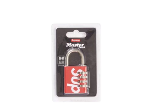 Supreme Masterlock Numeric Lock Red - Red - 1