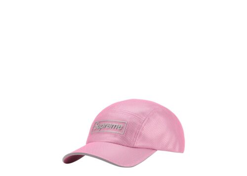 Supreme Metallic Mesh Camp Cap Pink - Pink - 1