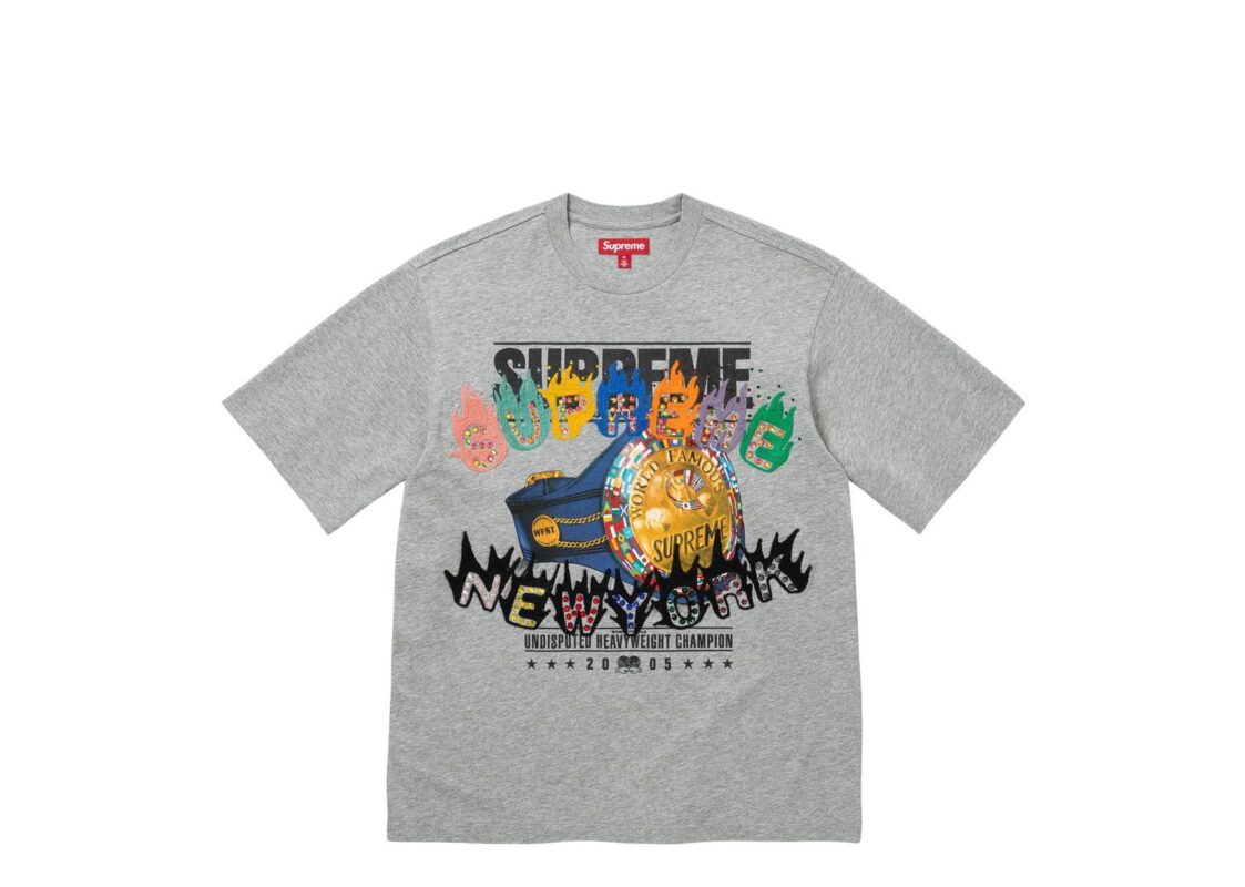 Supreme Undisputed S/S Top Heather Grey