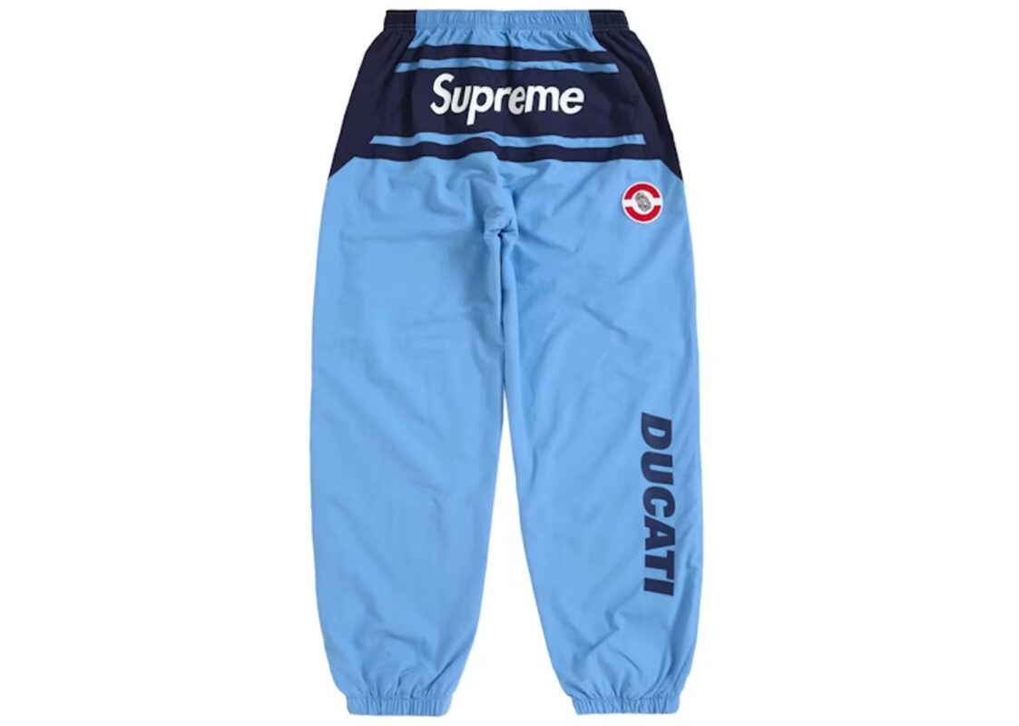 Supreme x Ducati Track Pant ‘Light Blue’ 2