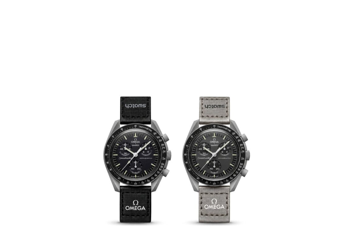 Swatch x Omega Bioceramic Moonswatch Duo Set: Mission to Moon + Mission to Mercury