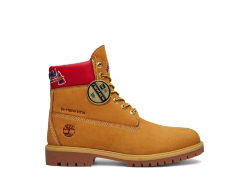 Timberland 6" Waterproof Boot New Era x MLB Atlanta Braves Wheat - Wheat - 1