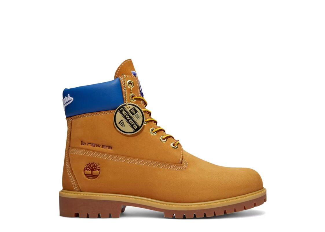 Timberland 6″ Waterproof Boot New Era x MLB Los Angeles Dodgers Wheat