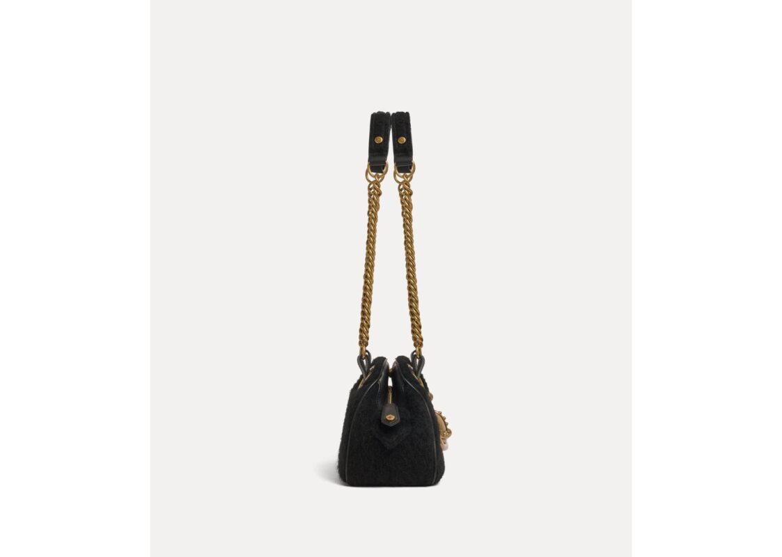Vivienne Westwood Archive Orb Chain Handbag Black 4