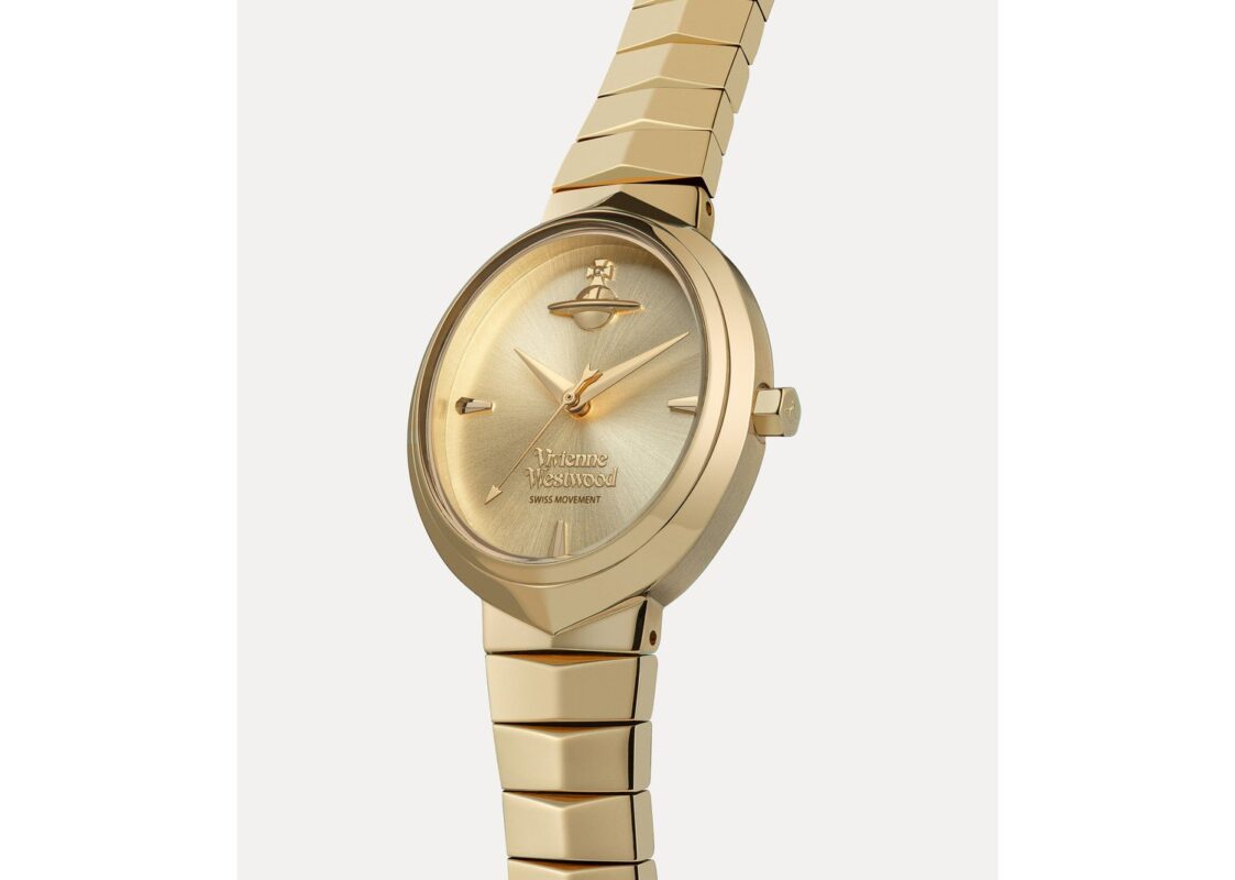 Vivienne Westwood Armour Watch Gold 2