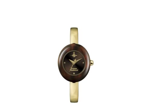 Vivienne Westwood Audley Watch Tortoise Gold - TORTOISE/GOLD - 1