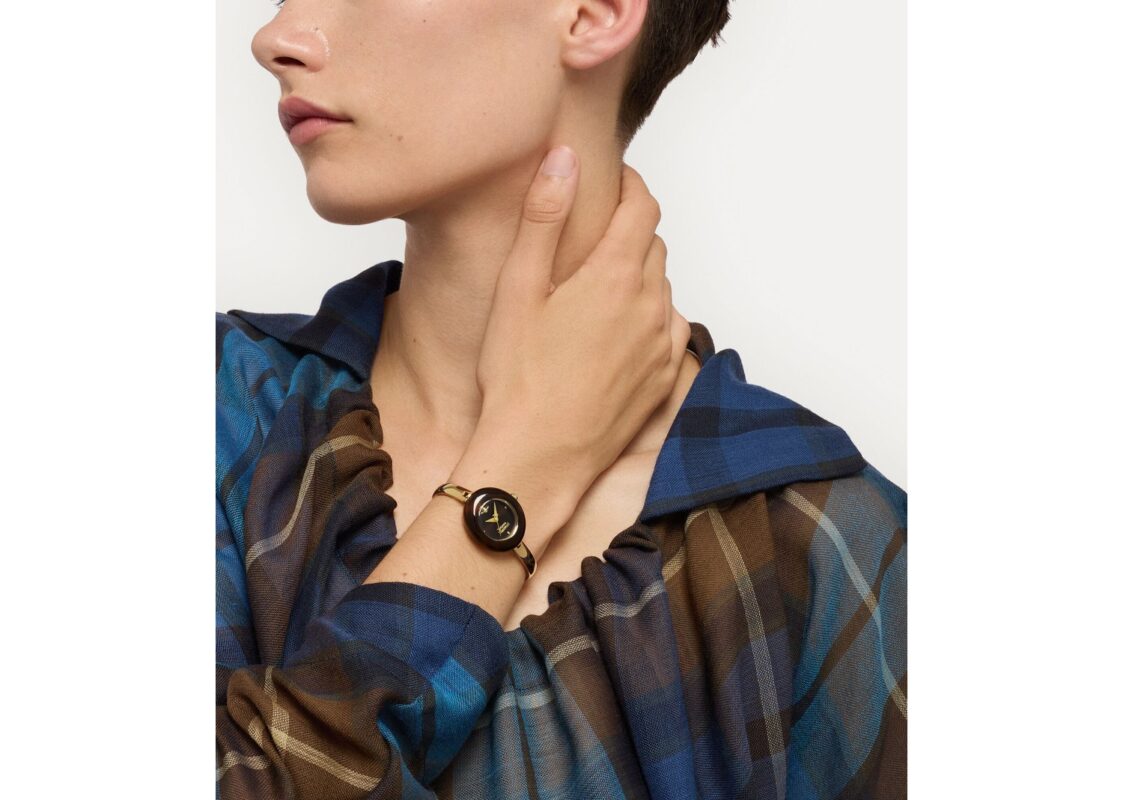Vivienne Westwood Audley Watch Tortoise Gold 3