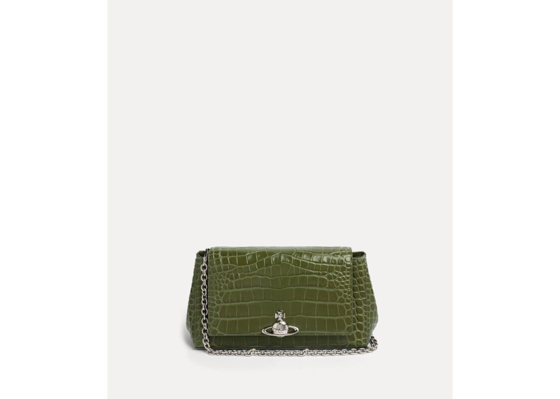 Vivienne Westwood Hazel Medium Handbag Khaki 6