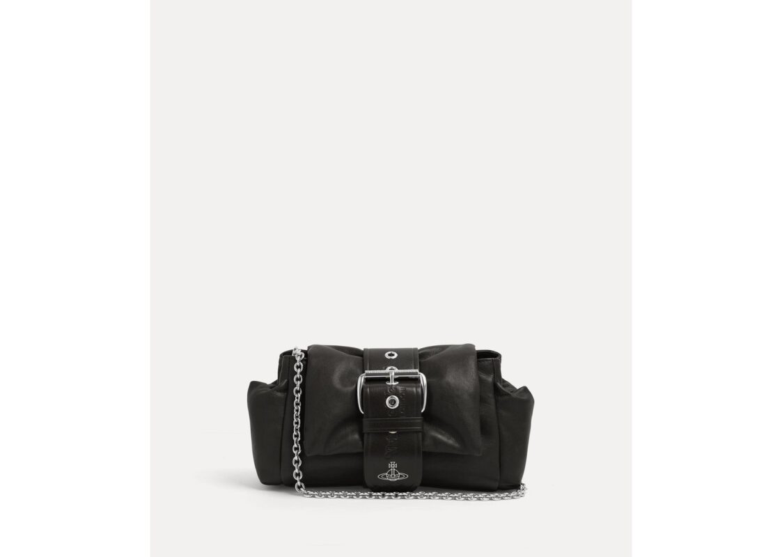 Vivienne Westwood Hazel Treasure Handbag Black 8