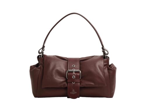 Vivienne Westwood Hazel XL Treasure Handbag Black/Dark Silver - BLACK/DARK SILVER - 1