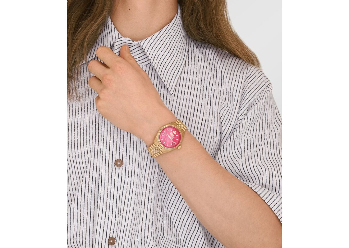 Vivienne Westwood Lady Sydenham Watch Gold/Pink 3