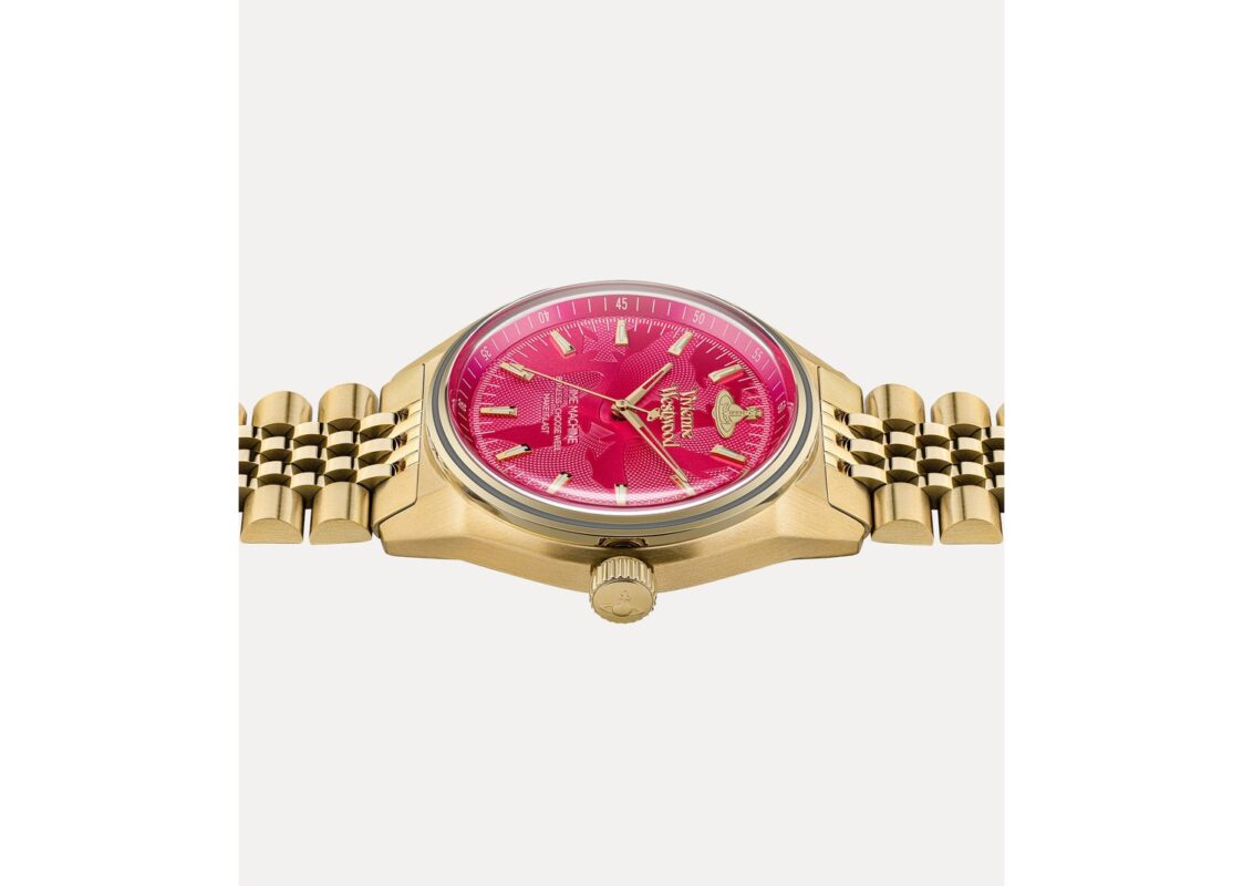 Vivienne Westwood Lady Sydenham Watch Gold/Pink 5
