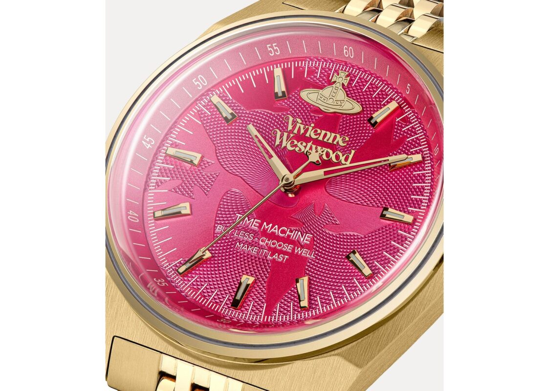 Vivienne Westwood Lady Sydenham Watch Gold/Pink 6