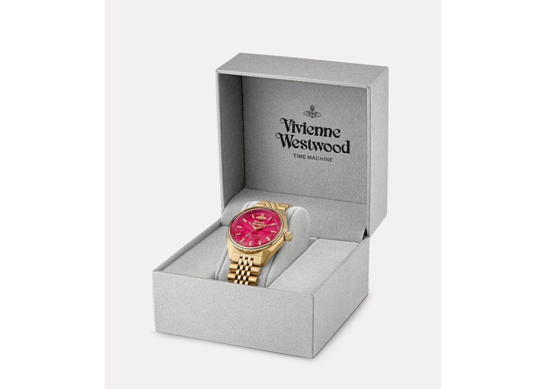 Vivienne Westwood Lady Sydenham Watch Gold/Pink 8