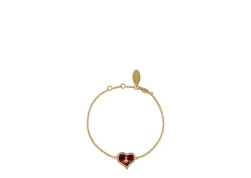 Vivienne Westwood Petra Bracelet Gold Copper Red MOP Honey Crystal - GOLD / COPPER RED MOP / HONEY Crystal - 1