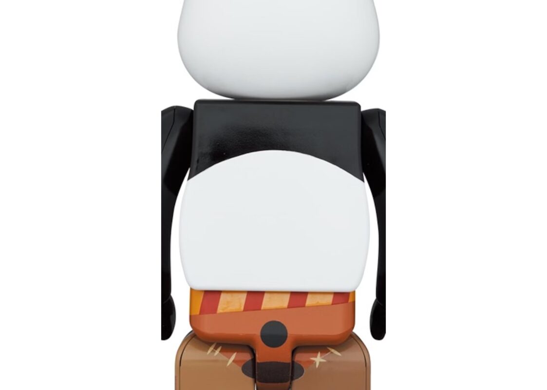 Bearbrick x Kung Fu Panda 100% & 400% Set 3