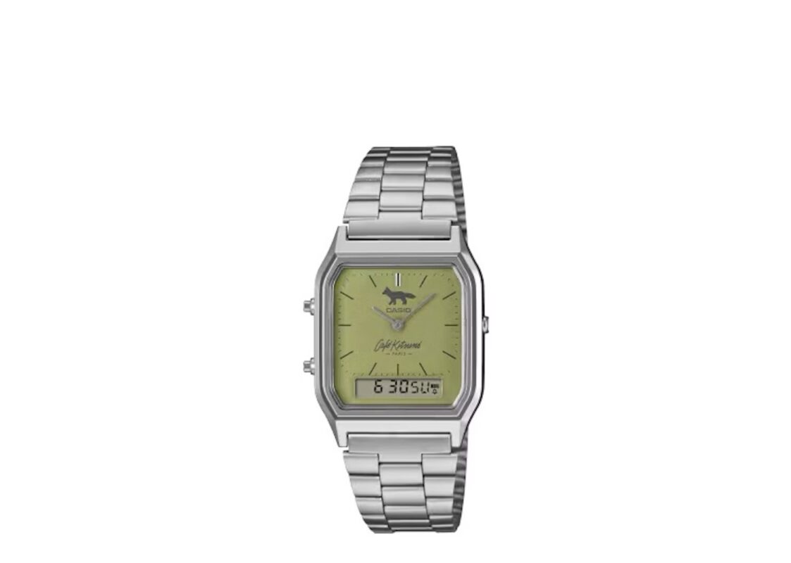 Casio x Café Kitsuné AQ-230ECK-3A