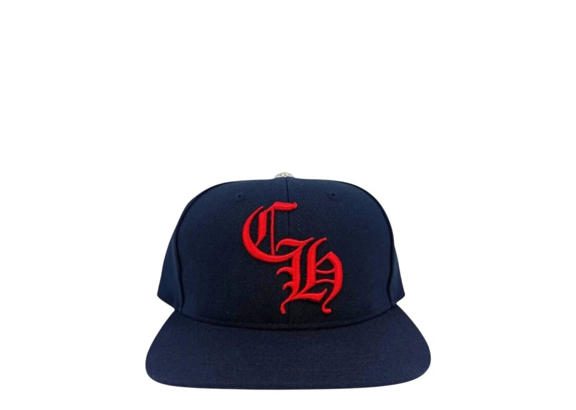 Chrome Hearts CH Baseball Cap Navy/Red