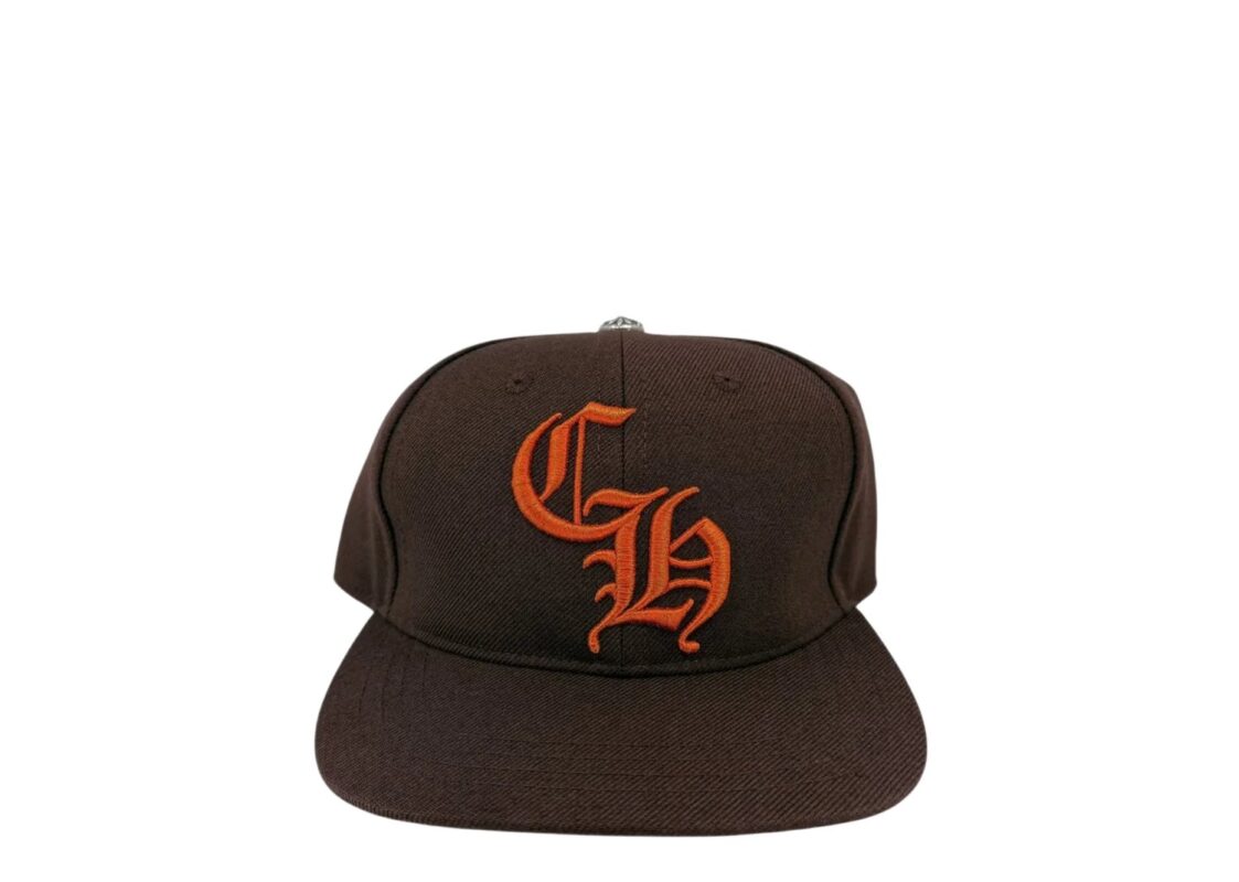 Chrome Hearts CH Baseball Hat Brown/Orange