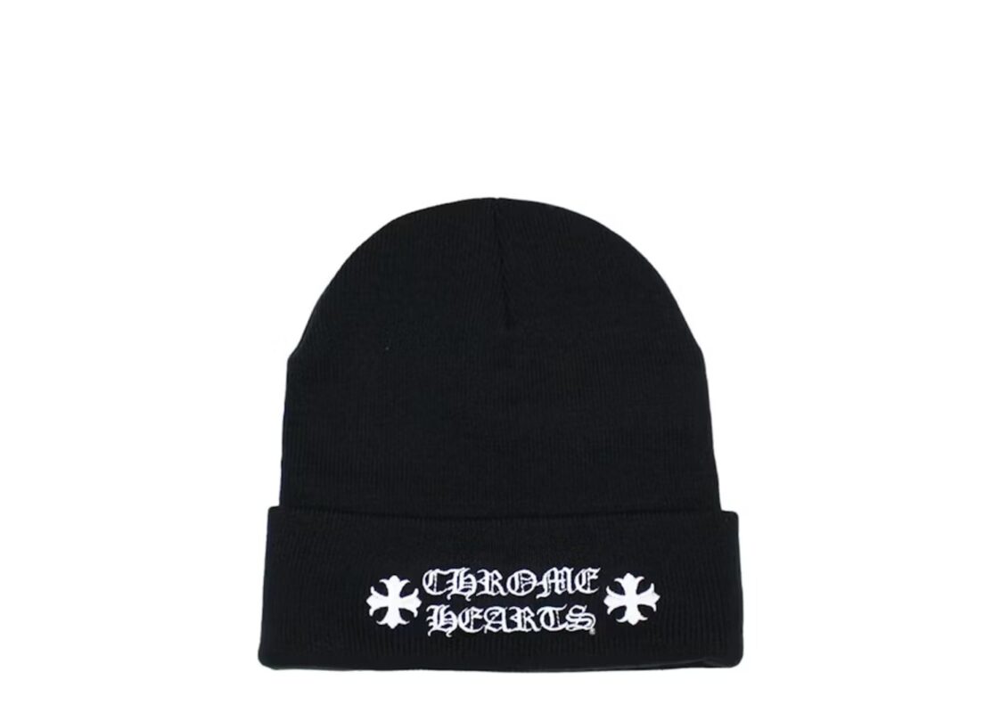 Chrome Hearts Logo Beanie Black
