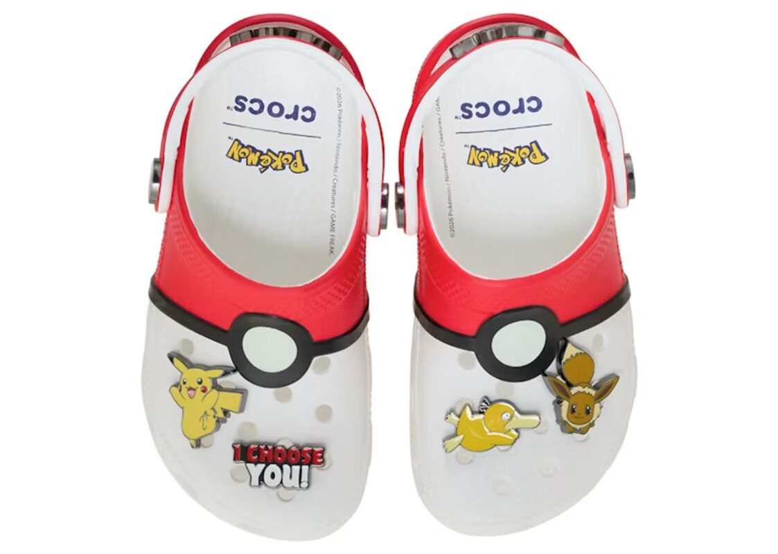Crocs Classic Clog Pokémon Poké Ball (TD) 2