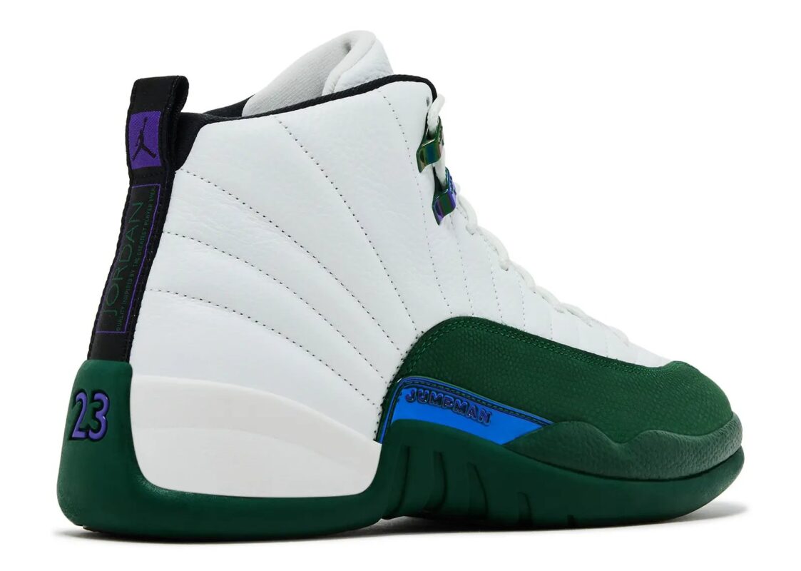 Jordan 12 Retro Bucks 3