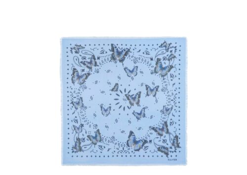 Kujten Large Bandana Hachiko Butterfly Celestial - celestial - 1