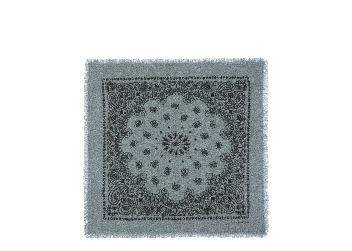 Kujten Small Bandana Hachi Bico Black Anthracite