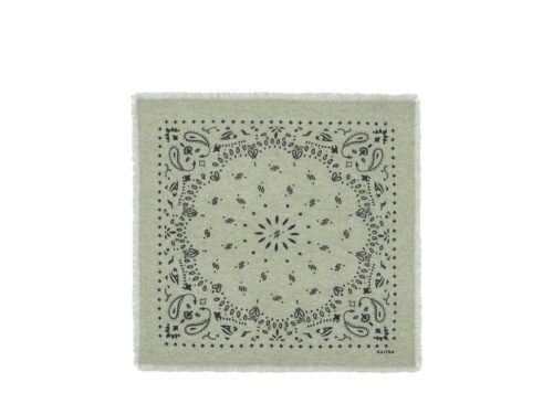 Kujten Small Bandana Hachi Cashmere Oat Green - oat green - 1
