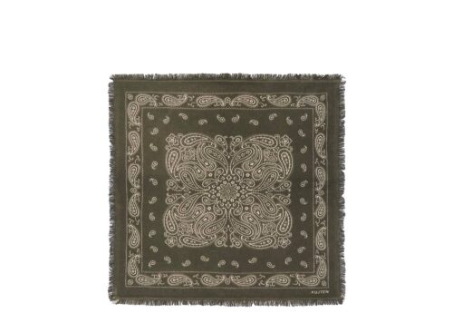 Kujten Small Elvis Bandana Dark Khaki - dark khaki - 1