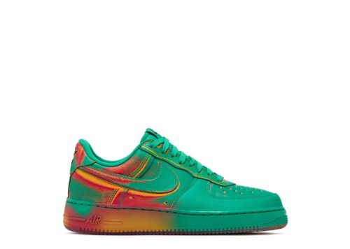 Nike Air Force 1 Low '07 Stadium Green Crimson - Stadium Green/Bright Crimson/Laser Orange - 1