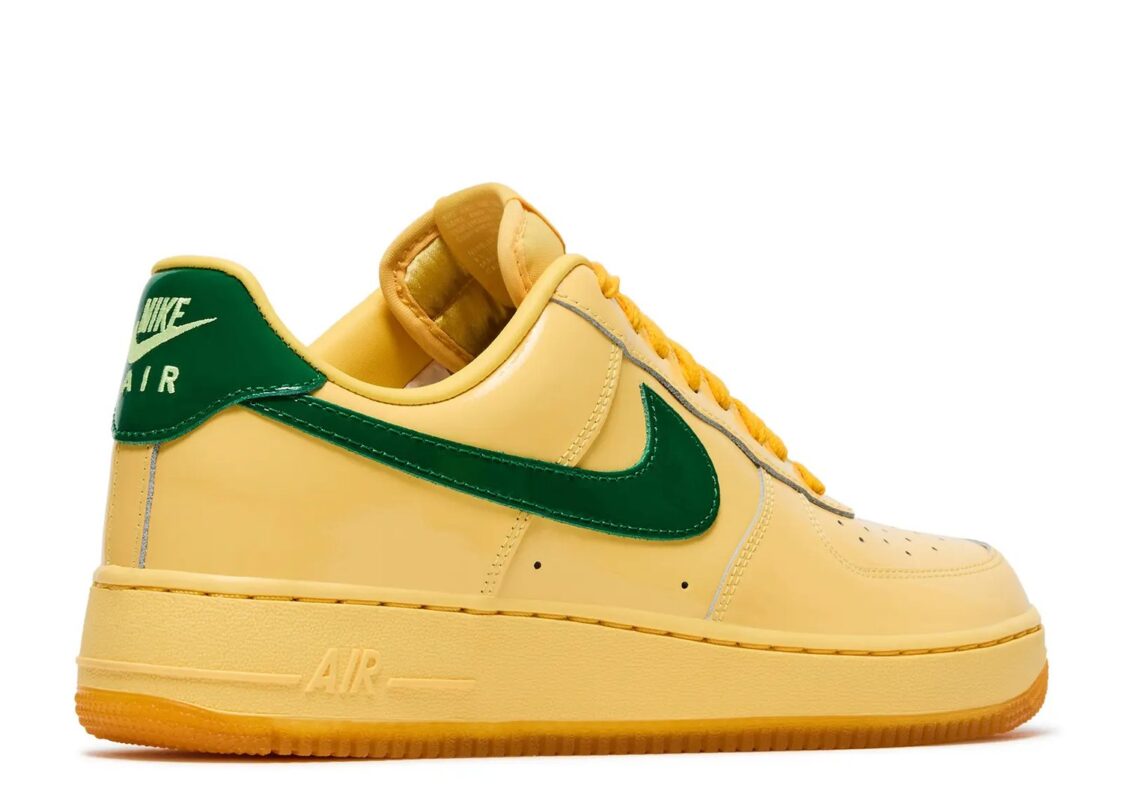 Nike Air Force 1 Low ‘Patent Leather Topaz Gold’ 3