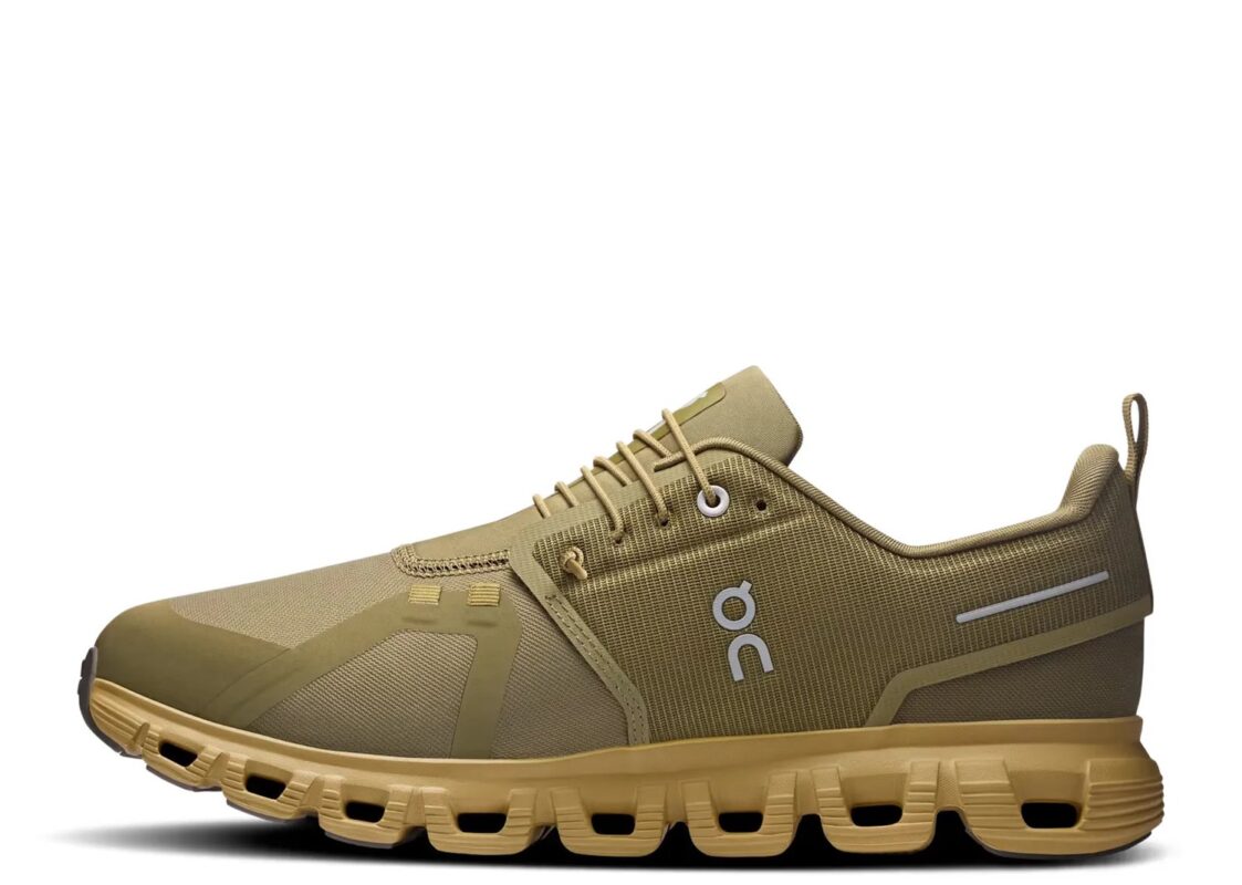 On Running Cloud 6 Waterproof Olive Safari 2