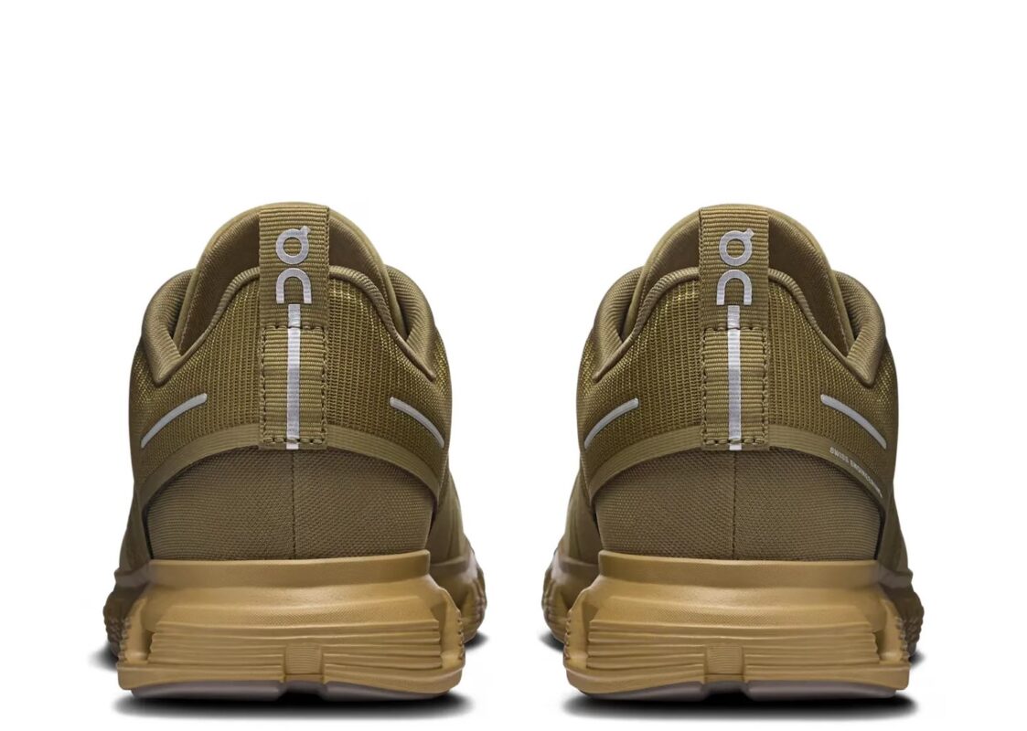 On Running Cloud 6 Waterproof Olive Safari 3