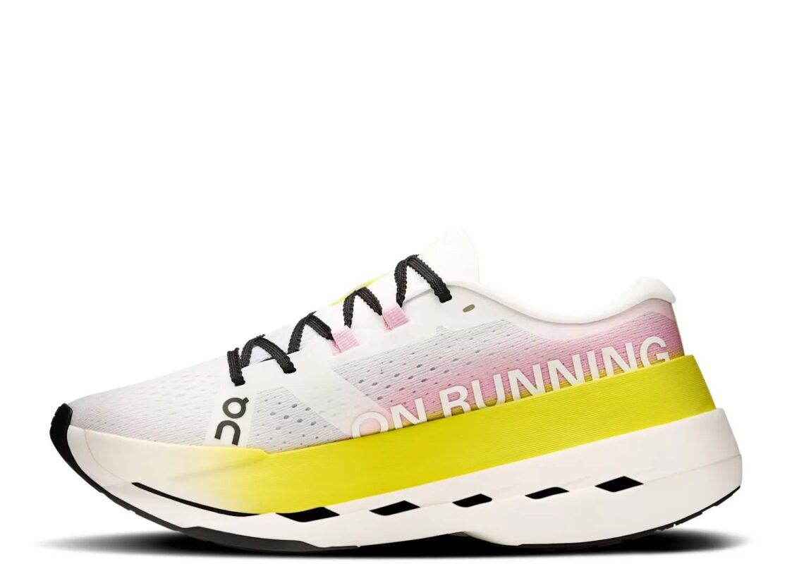 On Running Cloudboom Max Lime Raspberry (W) 2