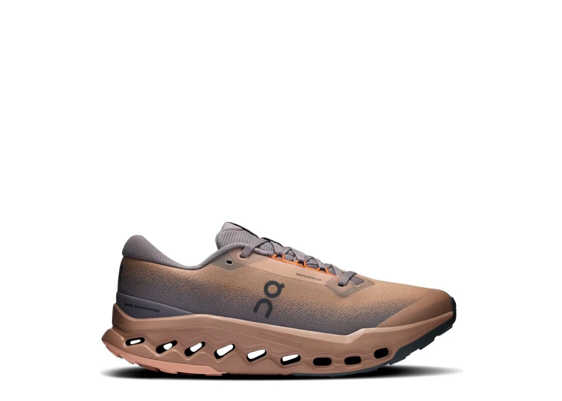 On Running Cloudsurfer Trail 2 Waterproof Portobello Pebble
