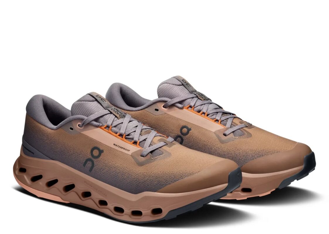 On Running Cloudsurfer Trail 2 Waterproof Portobello Pebble 4