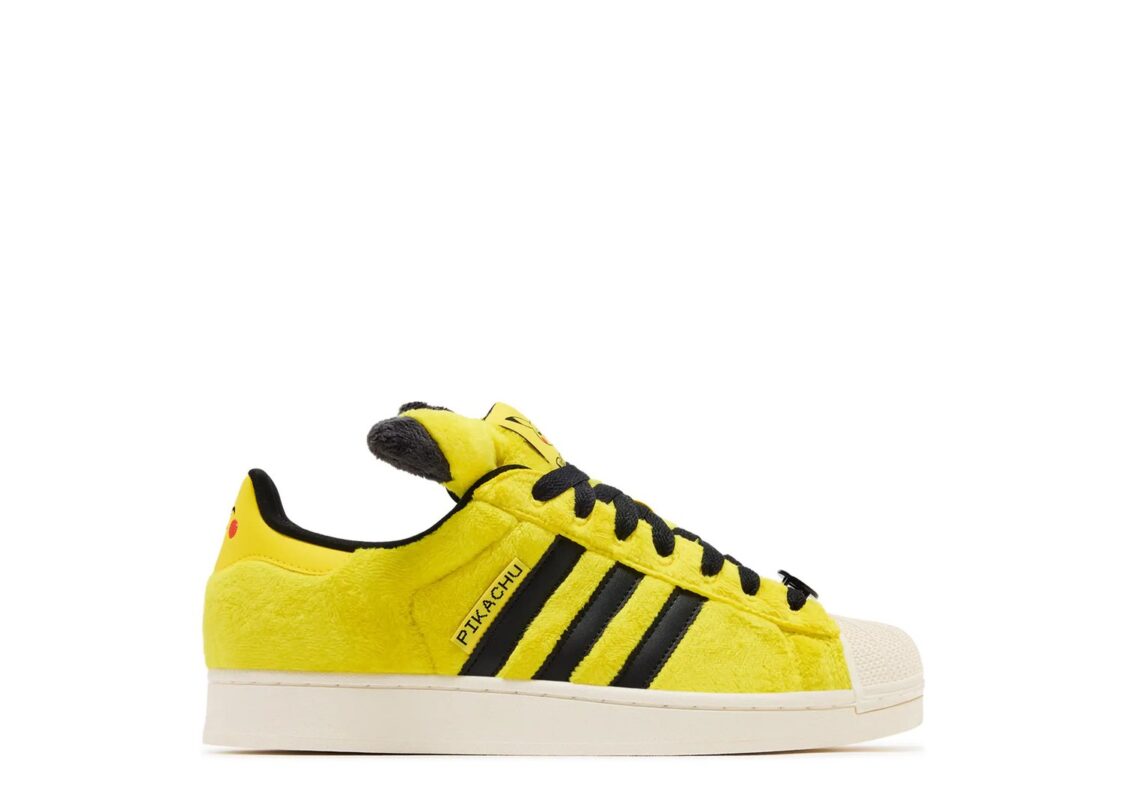 Pokémon x adidas Superstar ‘Pikachu’