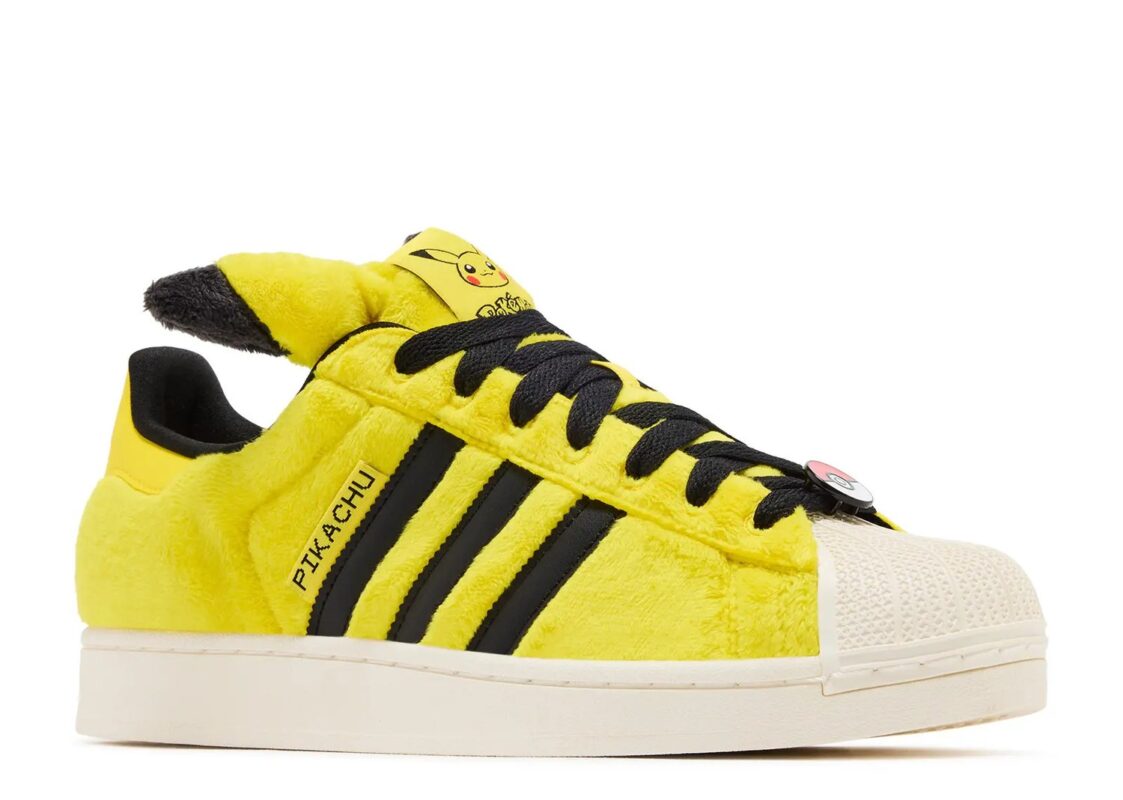 Pokémon x adidas Superstar ‘Pikachu’ 2