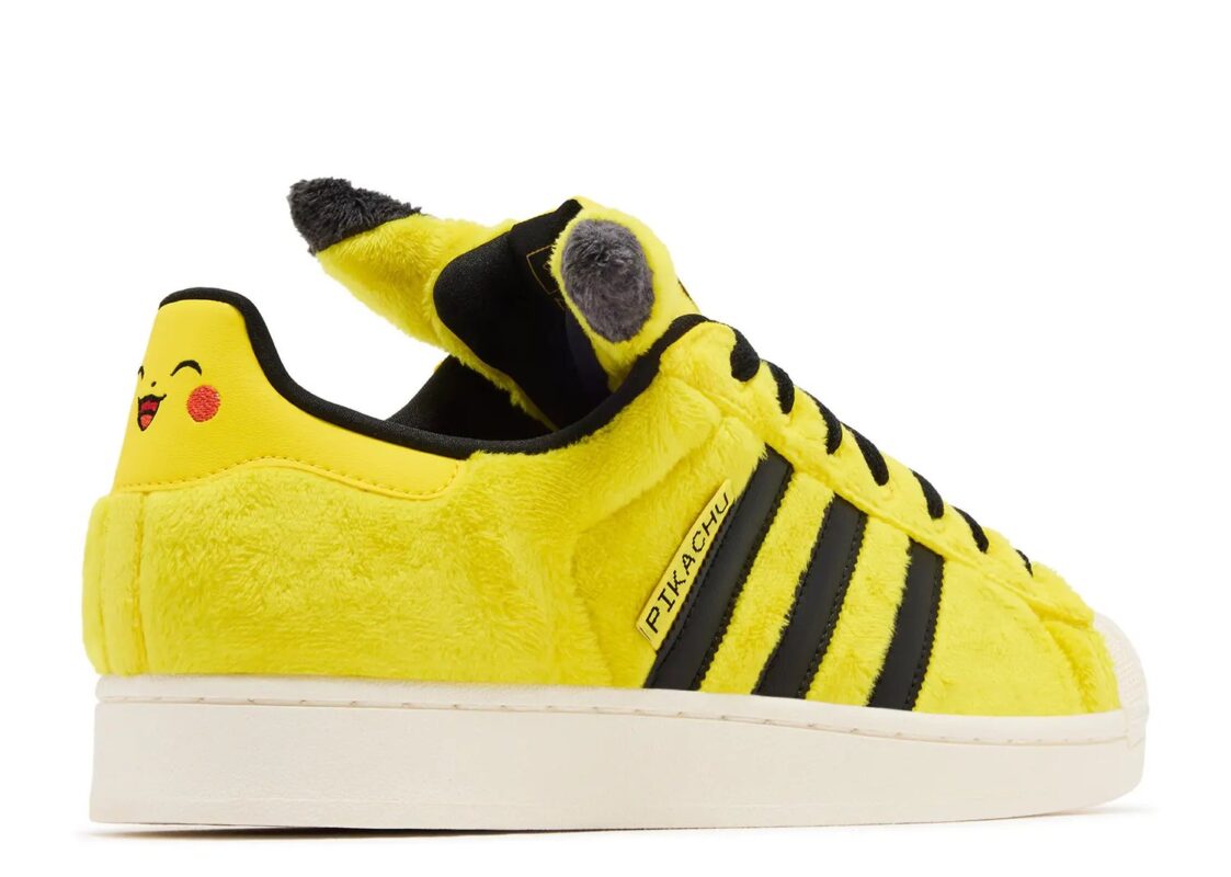 Pokémon x adidas Superstar ‘Pikachu’ 3