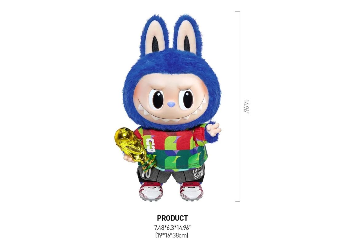 POP MART THE MONSTERS x FIFA World Cup 26 Catch The Win Plush Doll 9
