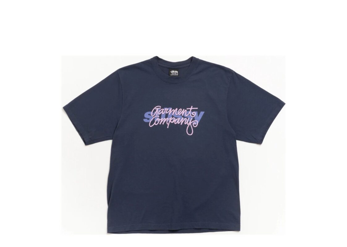 Stüssy Radial Garment Co. Tee Blue