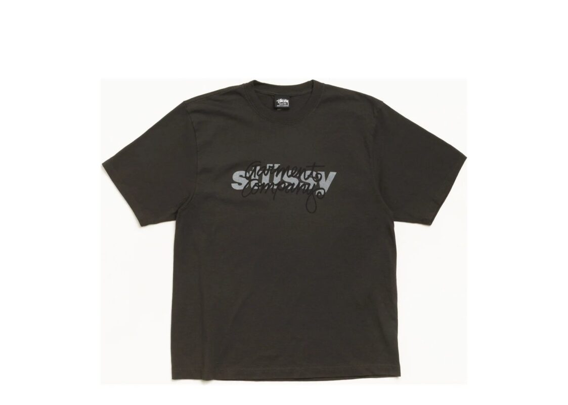 Stussy Radial Garment Co. Tee Faded Black