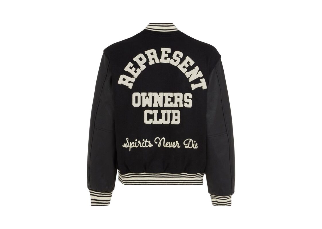Represent Clo Owners Club Varsity Jacket ‘Black’ 2